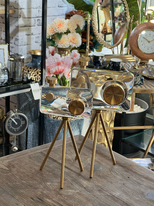 Photoria Kristal Ayaklı Fotoğraf Makinesi Küçük