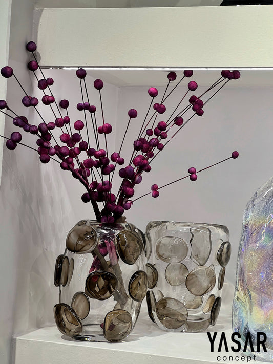 2'Li Orlith Cam Vazo