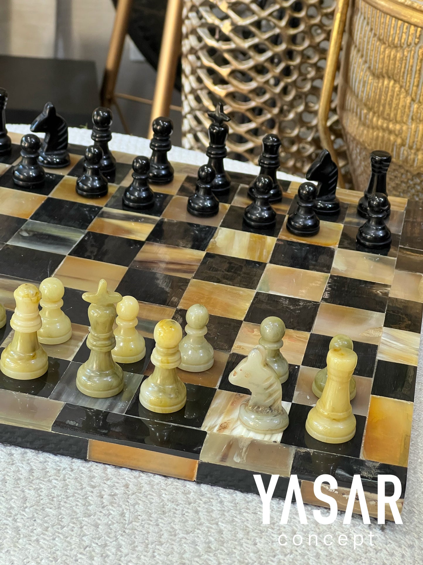 Royalmate Kemik Satranç Takımı