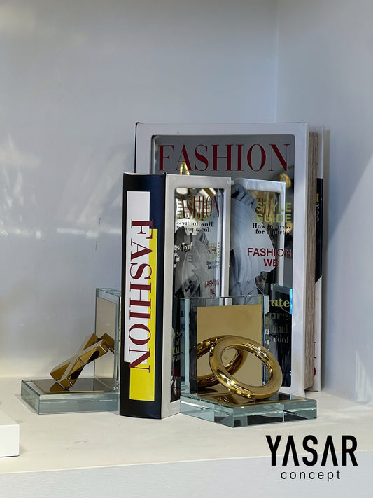 XO Kristal Kitap Tutucu