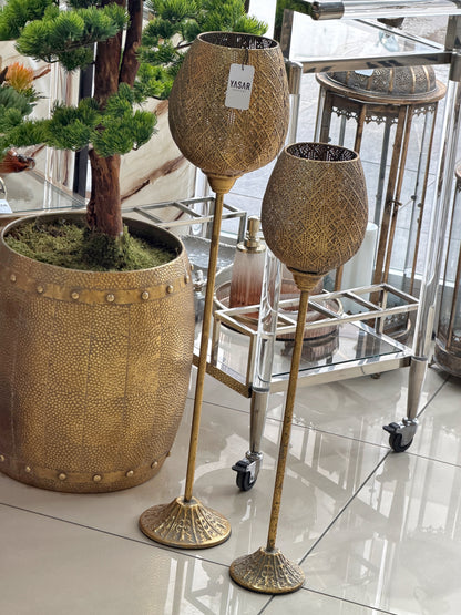 Floraison Metal Yer Feneri Set