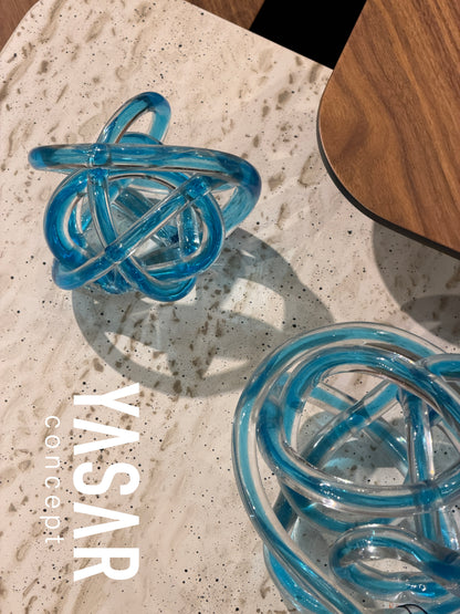 Vitrail Mega Düğüm Obje Set Mavi