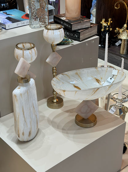 Marrone Cam Salon Seti