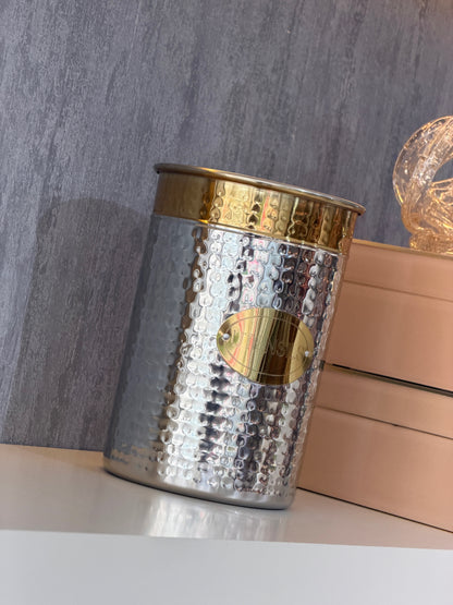 Inoxia Paslanmaz Çelik Kaşıklık Gümüş Gold