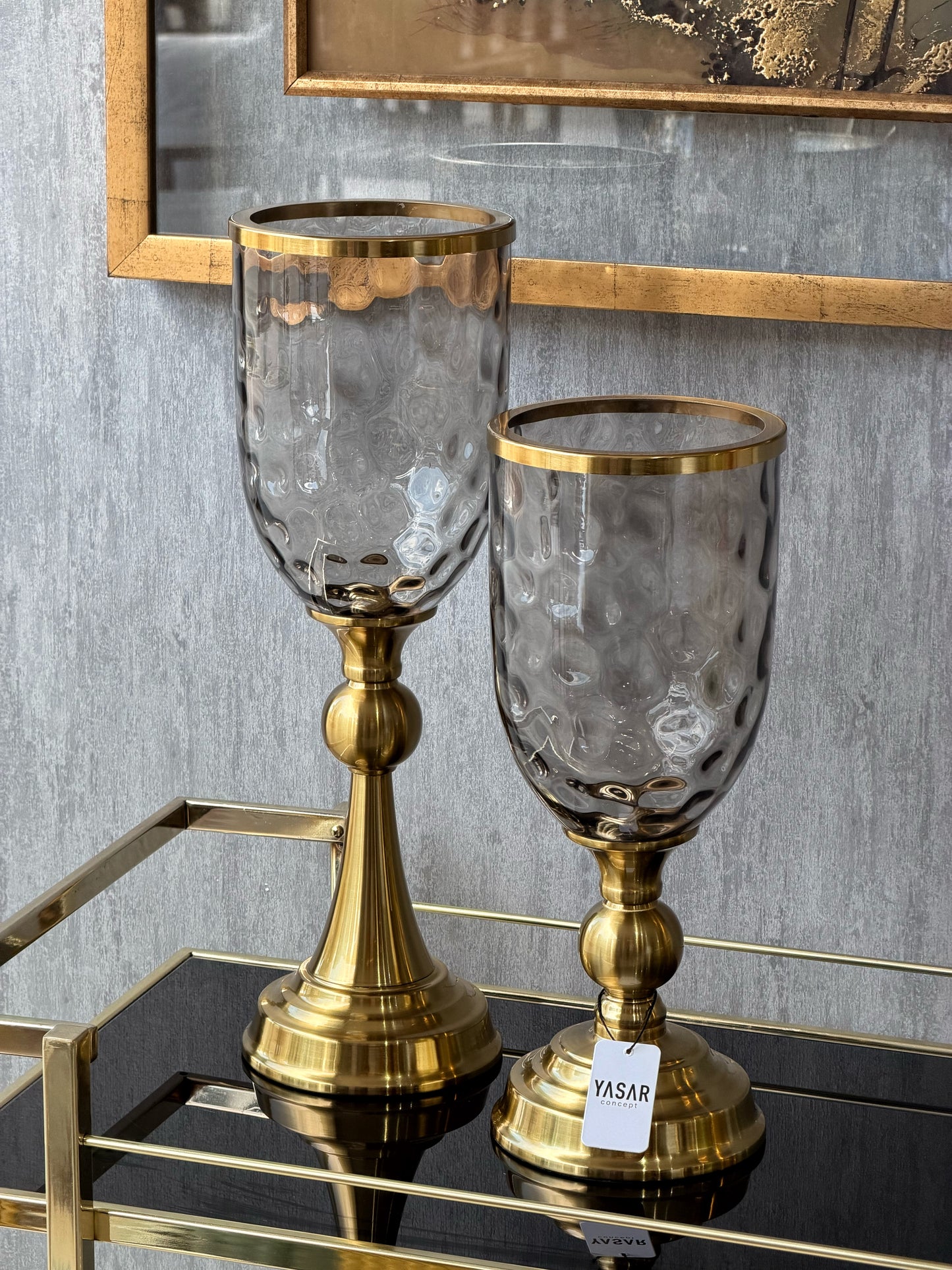 Monolithe Vazo Set Eskitme Gold