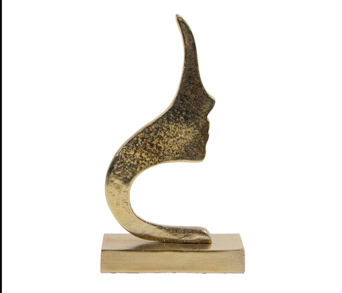 Visage Soyut Metal Dekor 18x33 Cm