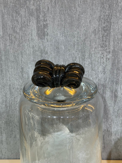 Ruban Cam Kavanoz Beyaz Set