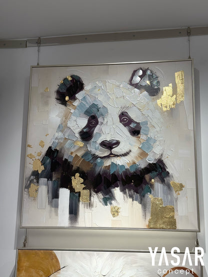 Panda Yağlı Boya Tablo
