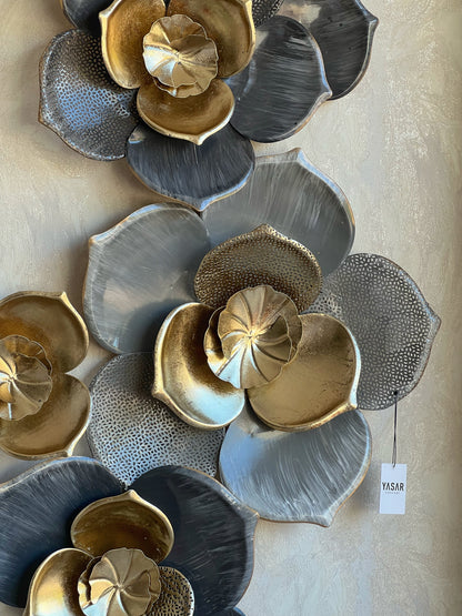 Rosetica Metal Duvar Panosu 68x135 Cm