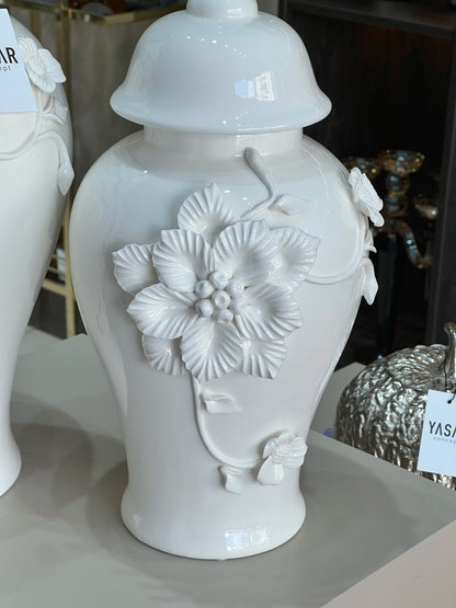 Rosaluce Porselen Küp Vazo Set