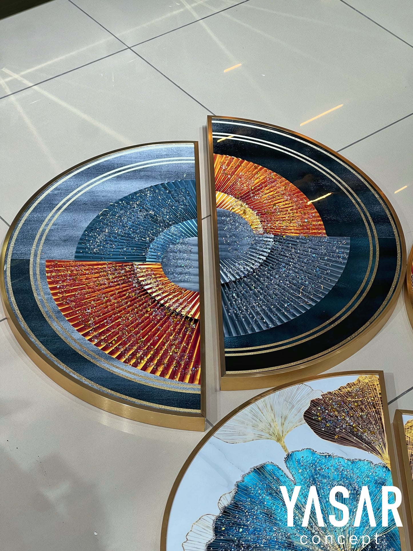 Colorissi Kristal Epoksi Taşlı Reçine Tablo