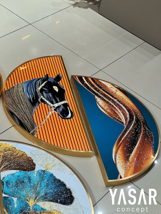 Cavallisse Kristal Epoksi Taşlı Reçine Tablo