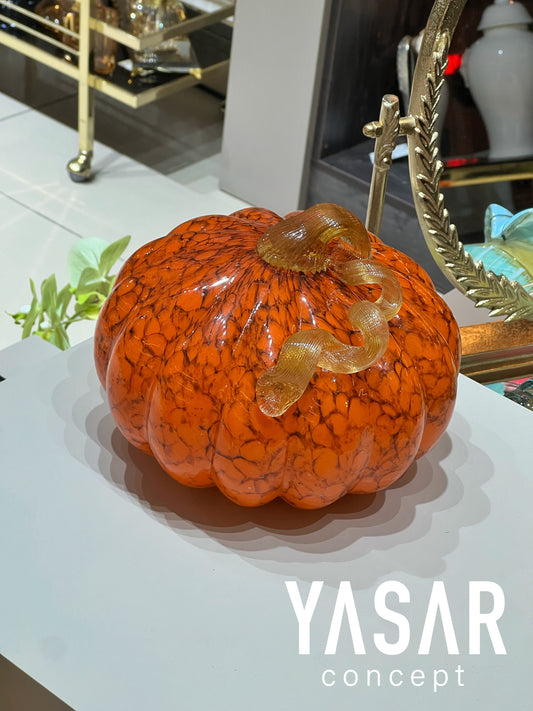 Honeygourd Dekoratif Cam Bal Kabağı Obje Yatay