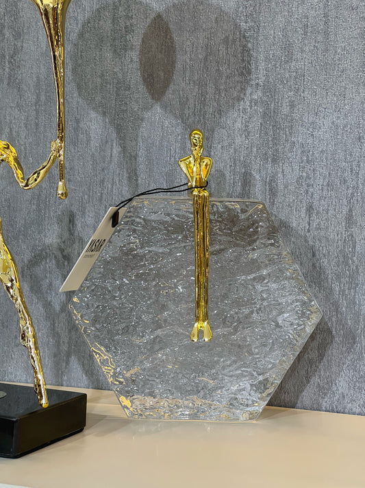 Prismmuse Kristal Soyut Adam Obje 10x20 Cm