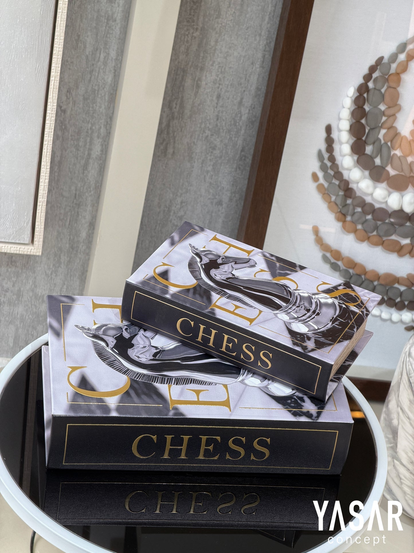 Checkmate Dekoratif Kitap Kutu Set
