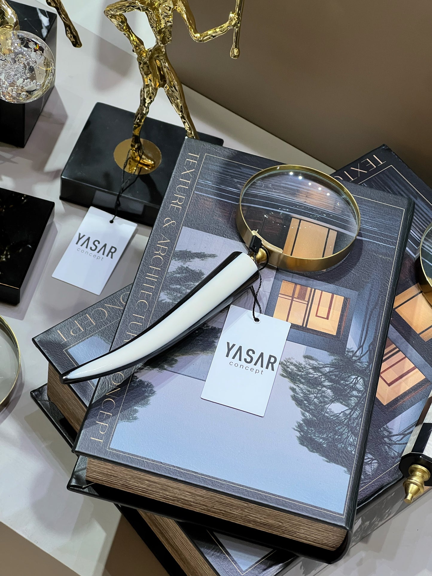 Corneloupe Boynuz Büyüteç 8x23 Cm