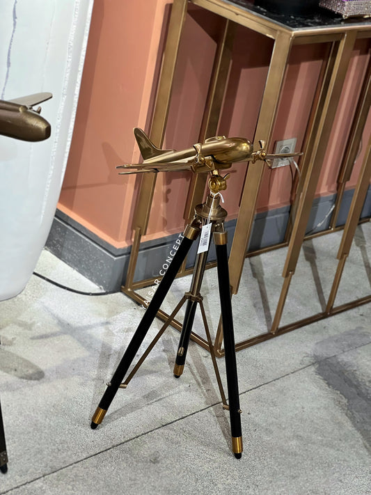 Tripod Ayaklı Uçak Dekor-II