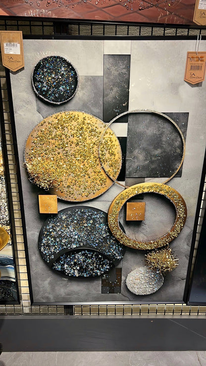 Nuvitra Kristal Epoksi Taşlı Reçine Tablo