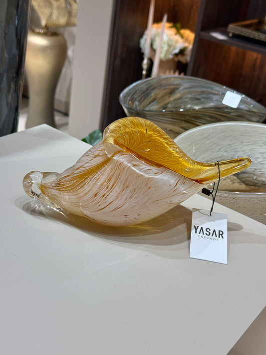 Perlina Cam Deniz Kabuğu 11x23 Cm