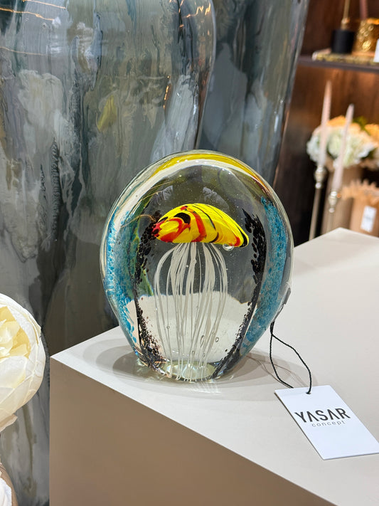 Fluora Cam Deniz Anası Obje 12x15 Cm