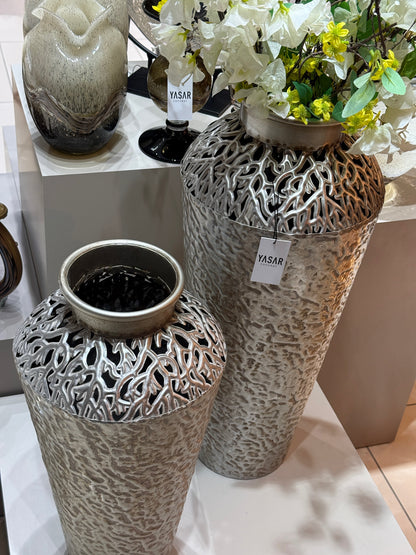 Arvenna Metal Yer Vazosu Set