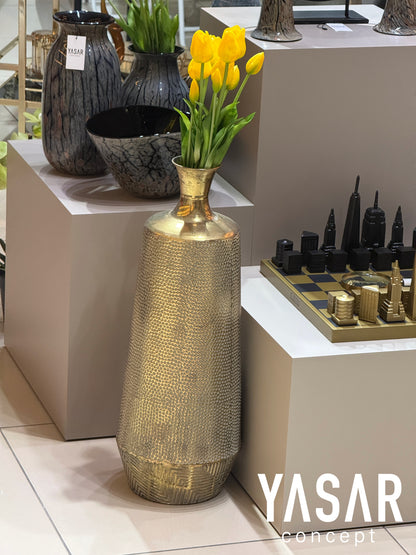 Allegory Metal Yer Vazosu 24x66 Cm