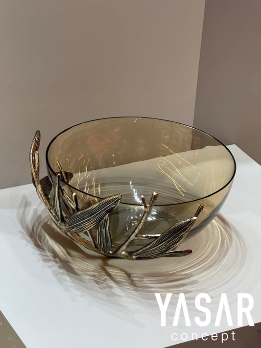 Palmaris Pirinç Cam Kase