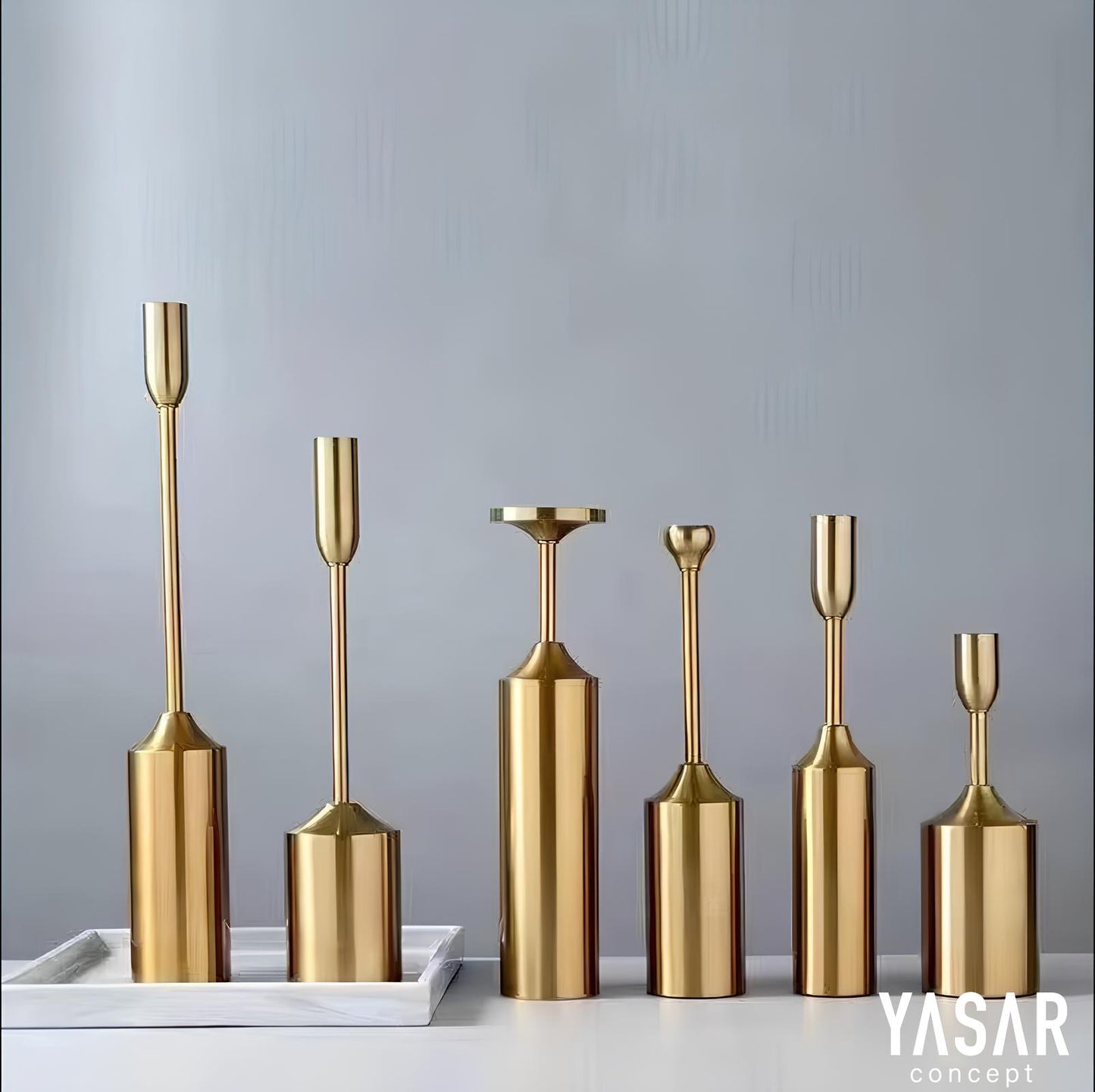 Luxsie Metal Mumluk 6 Parça