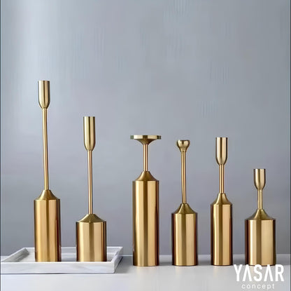 Luxsie Metal Mumluk 6 Parça