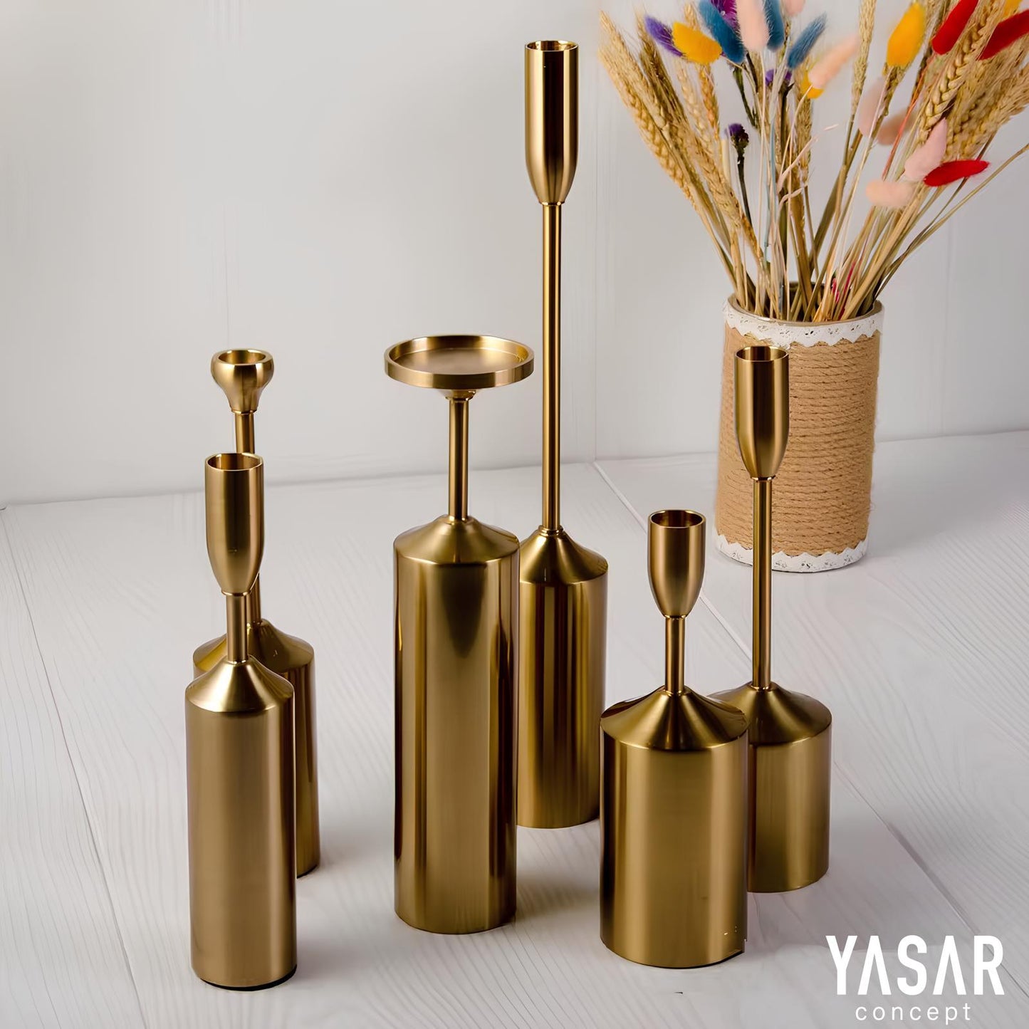 Luxsie Metal Mumluk 6 Parça