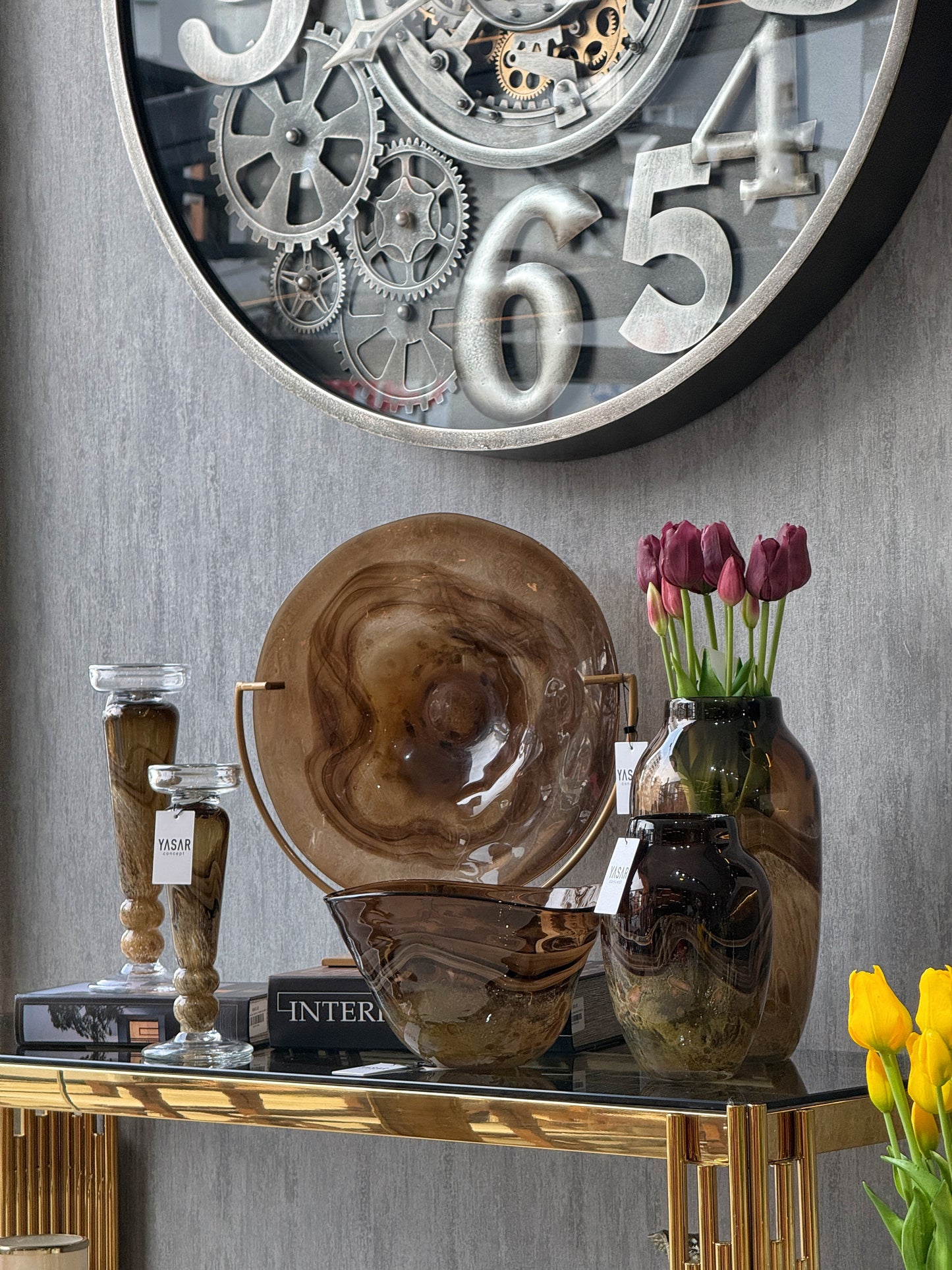 Cafeambre Cam Salon Seti