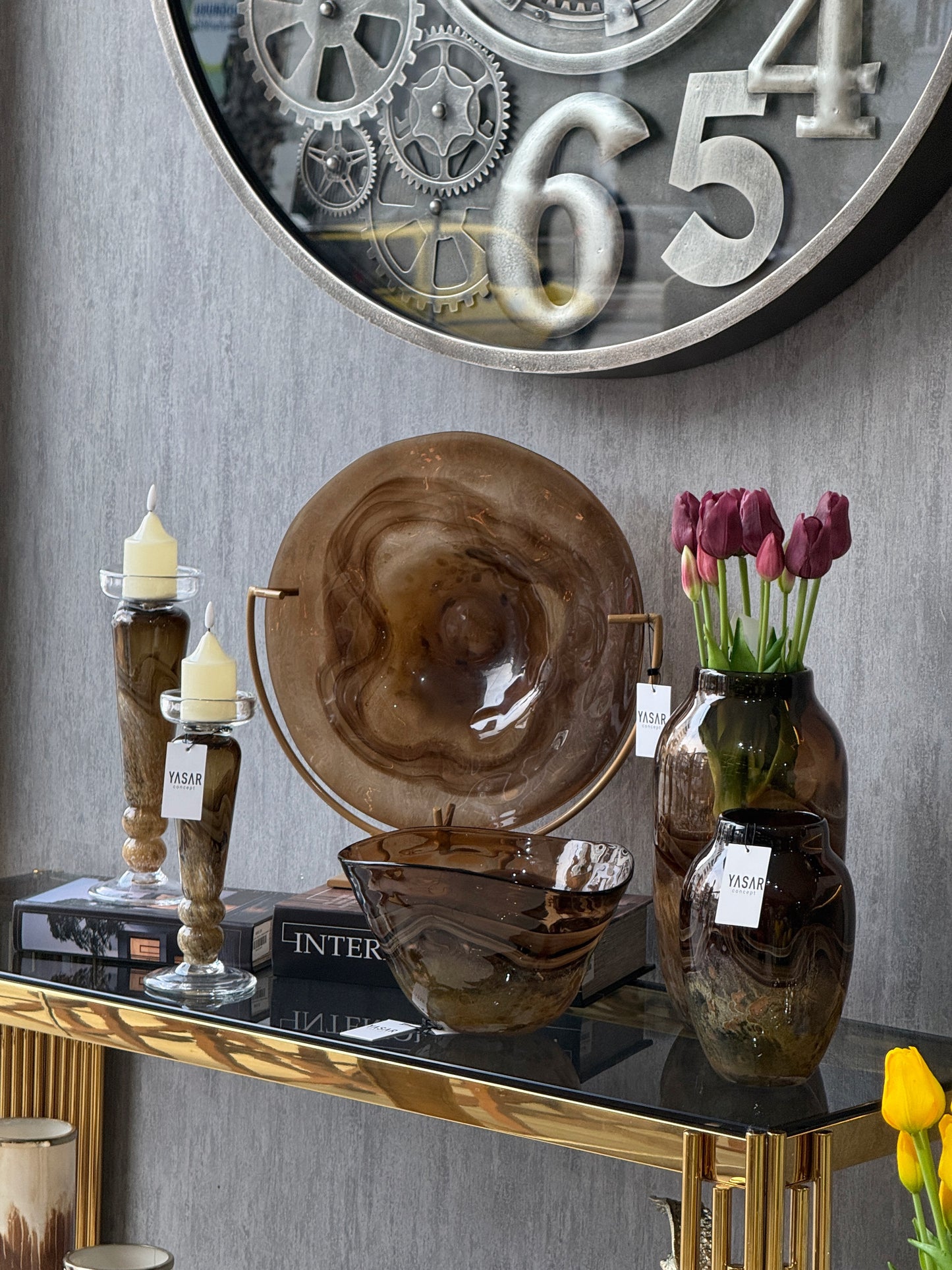 Cafeambre Cam Salon Seti