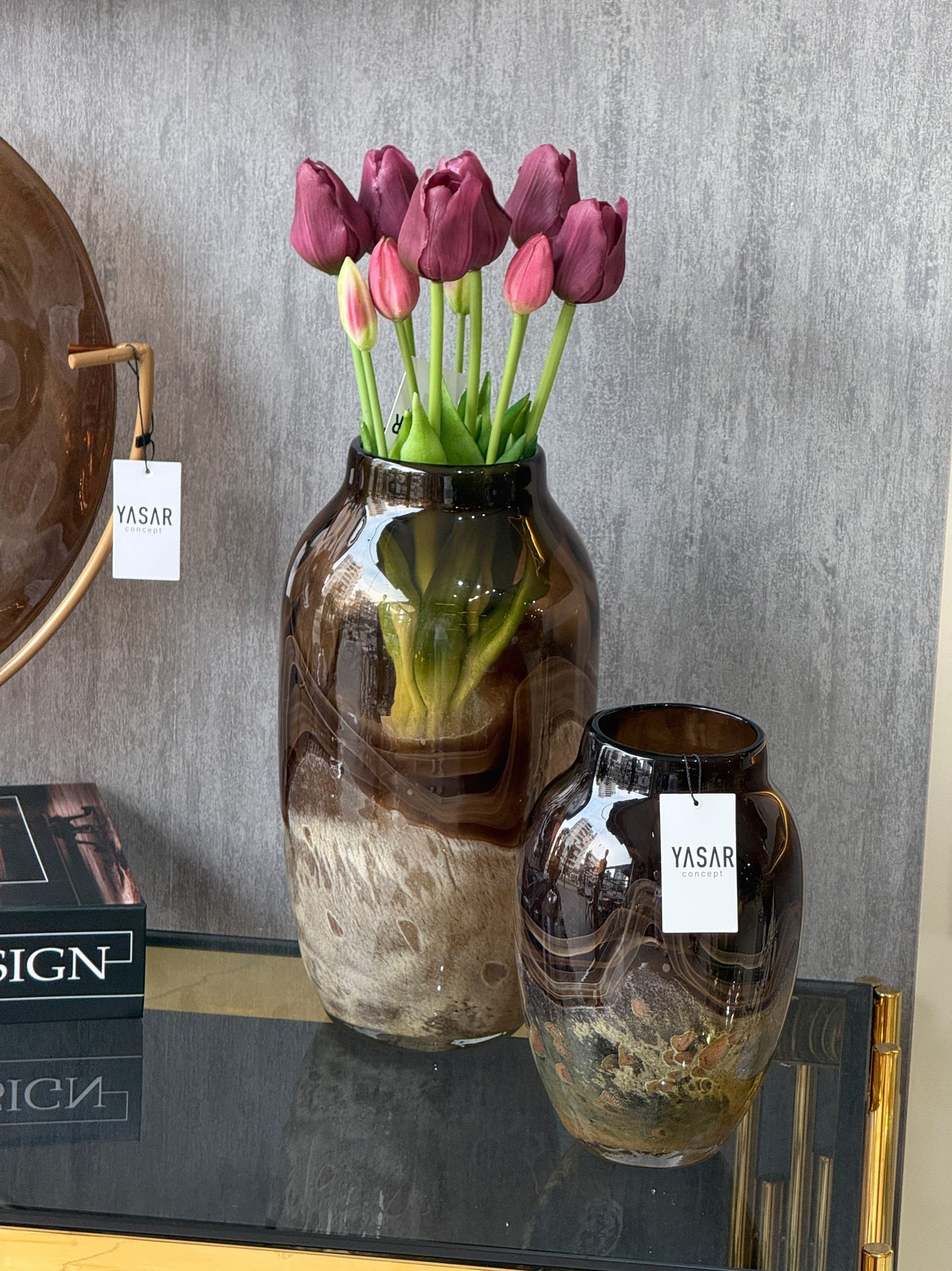 Cafeambre  Cam Vazo Set