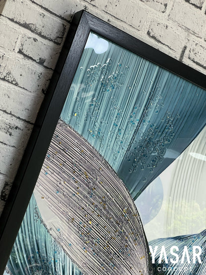 Threadora Kristal Epoksi Taşlı Reçine Tablo