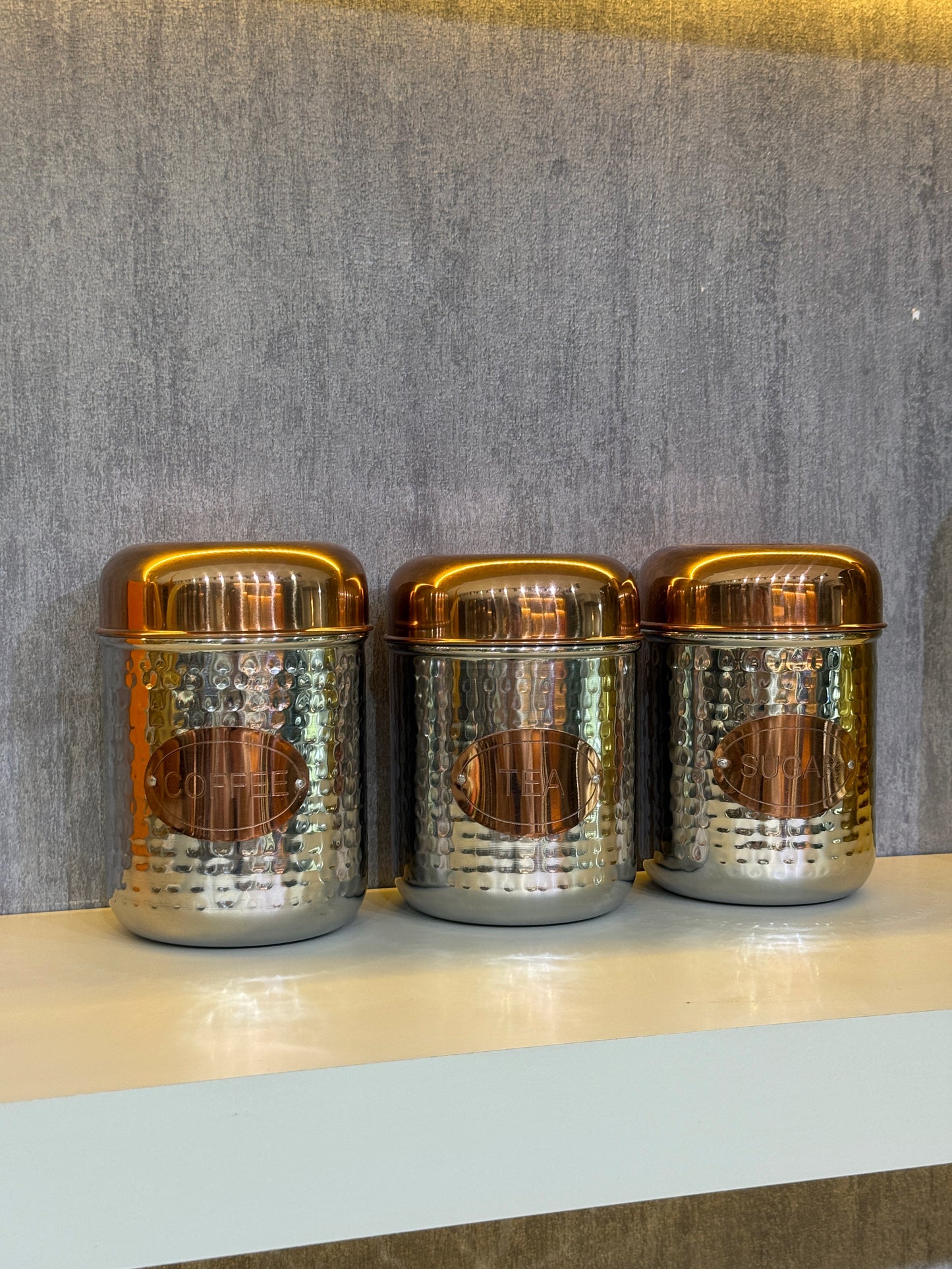 Inoxia Paslanmaz Çelik Baharatlık Takımı Gümüş Rose