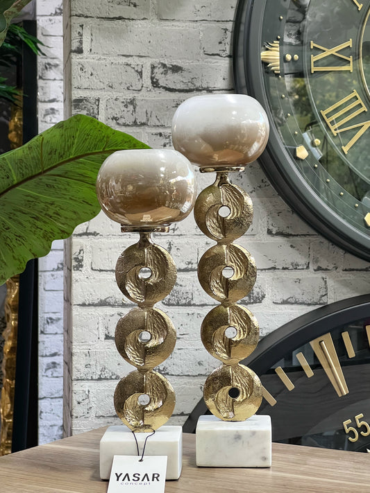 2'Li Lustrina Şamdan