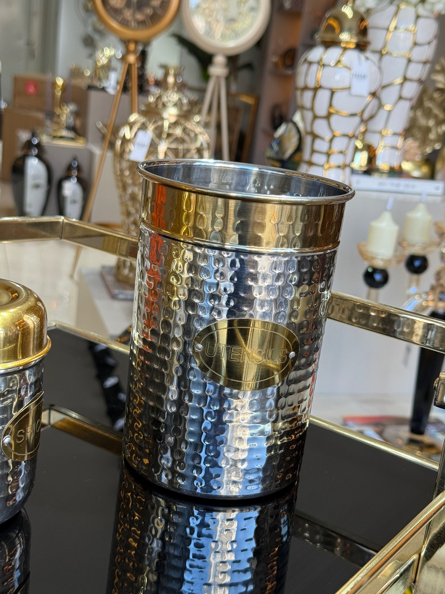 Inoxia Paslanmaz Çelik Kaşıklık Gümüş Gold