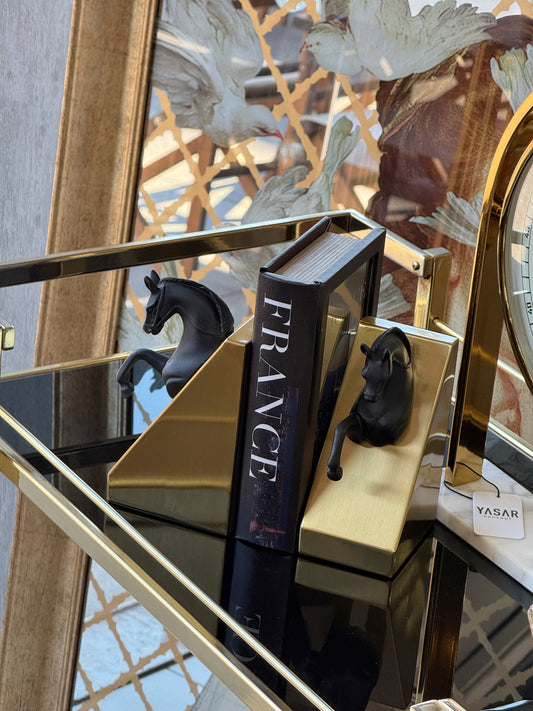 Cavallion At Detaylı Kitap Tutucu