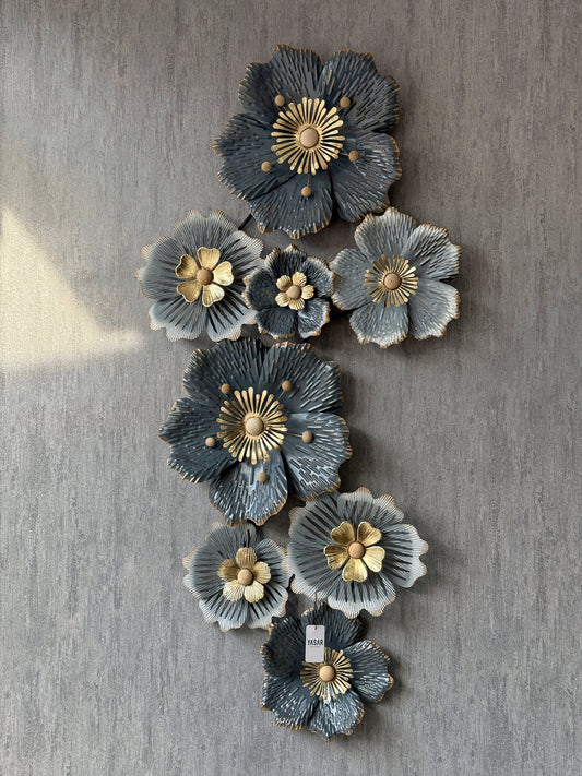 Grisbleu Metal Duvar Panosu 63 x 133 Cm