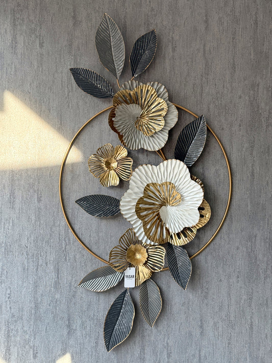 Lunaflora Metal Duvar Panosu 59x119 Cm