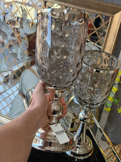 Monolithe Vazo Set Gümüş