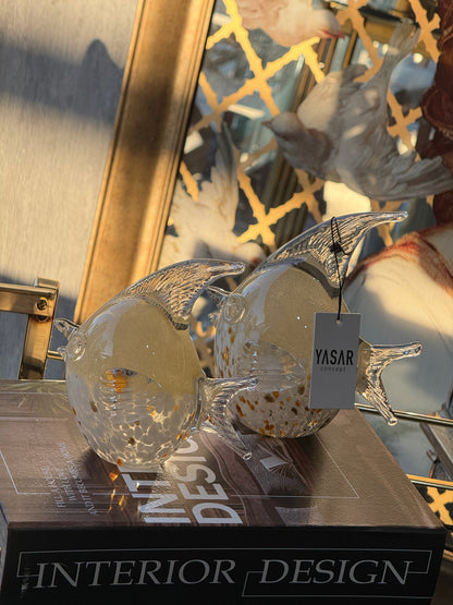 Yellofin Cam Dekoratif Balık Set