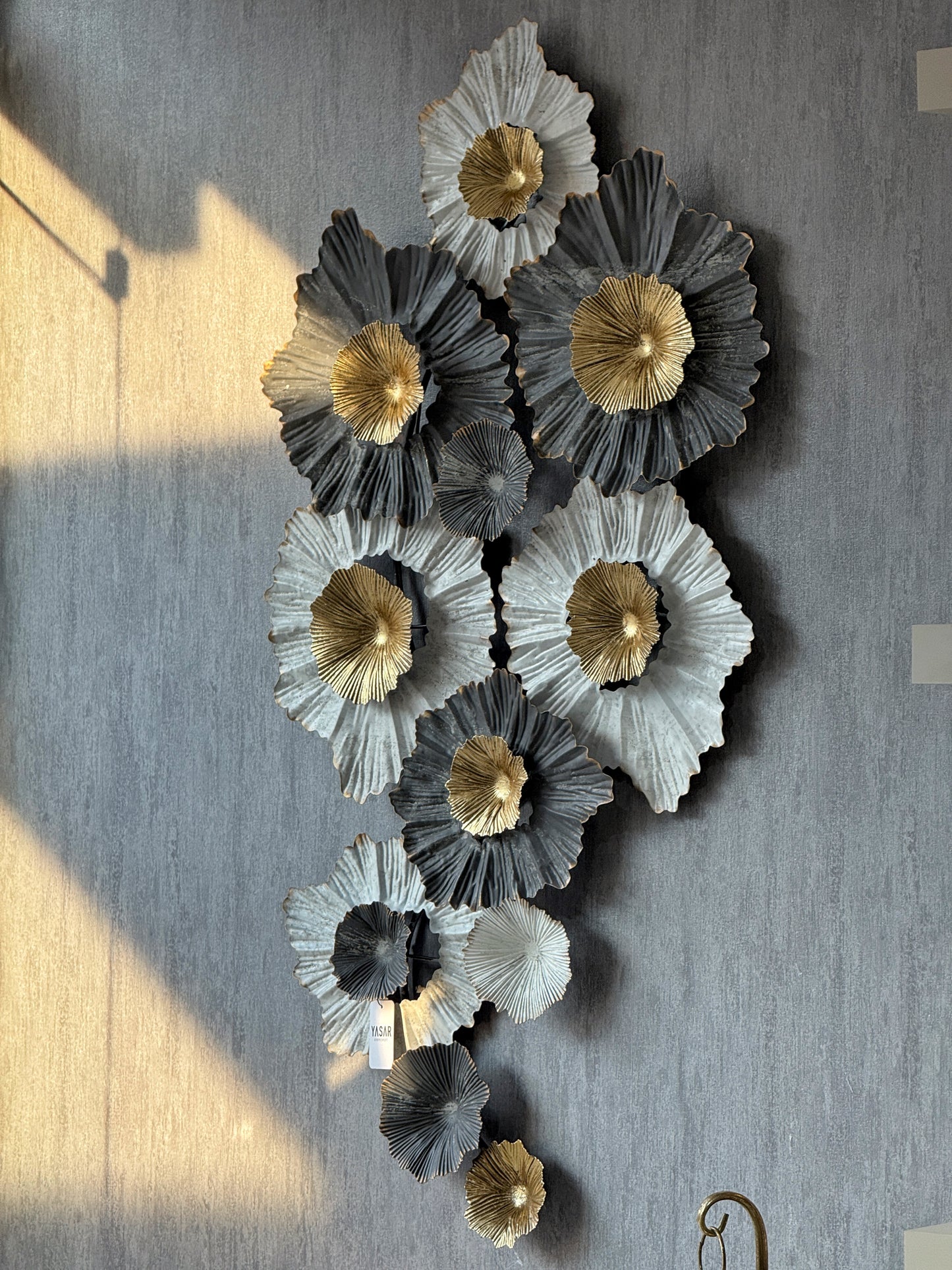 Zerafina Metal Duvar Panosu 60x120 Cm