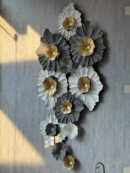 Zerafina Metal Duvar Panosu 60x120 Cm