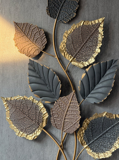 Zerafolia Metal Duvar Panosu Sütlü Kahve Antrasit 48x90 Cm