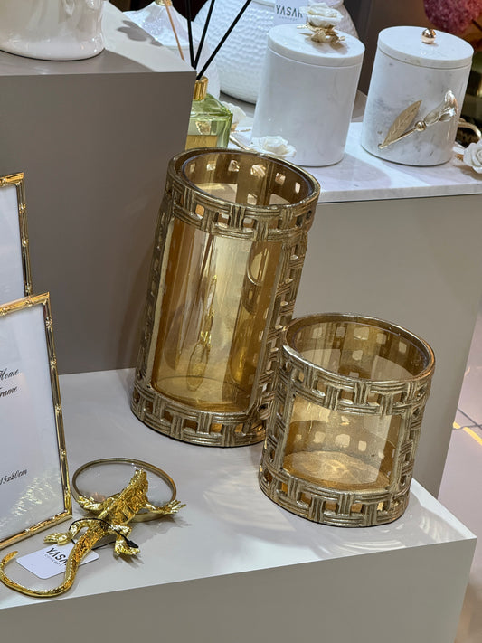 Candora Metal Mumluk Set