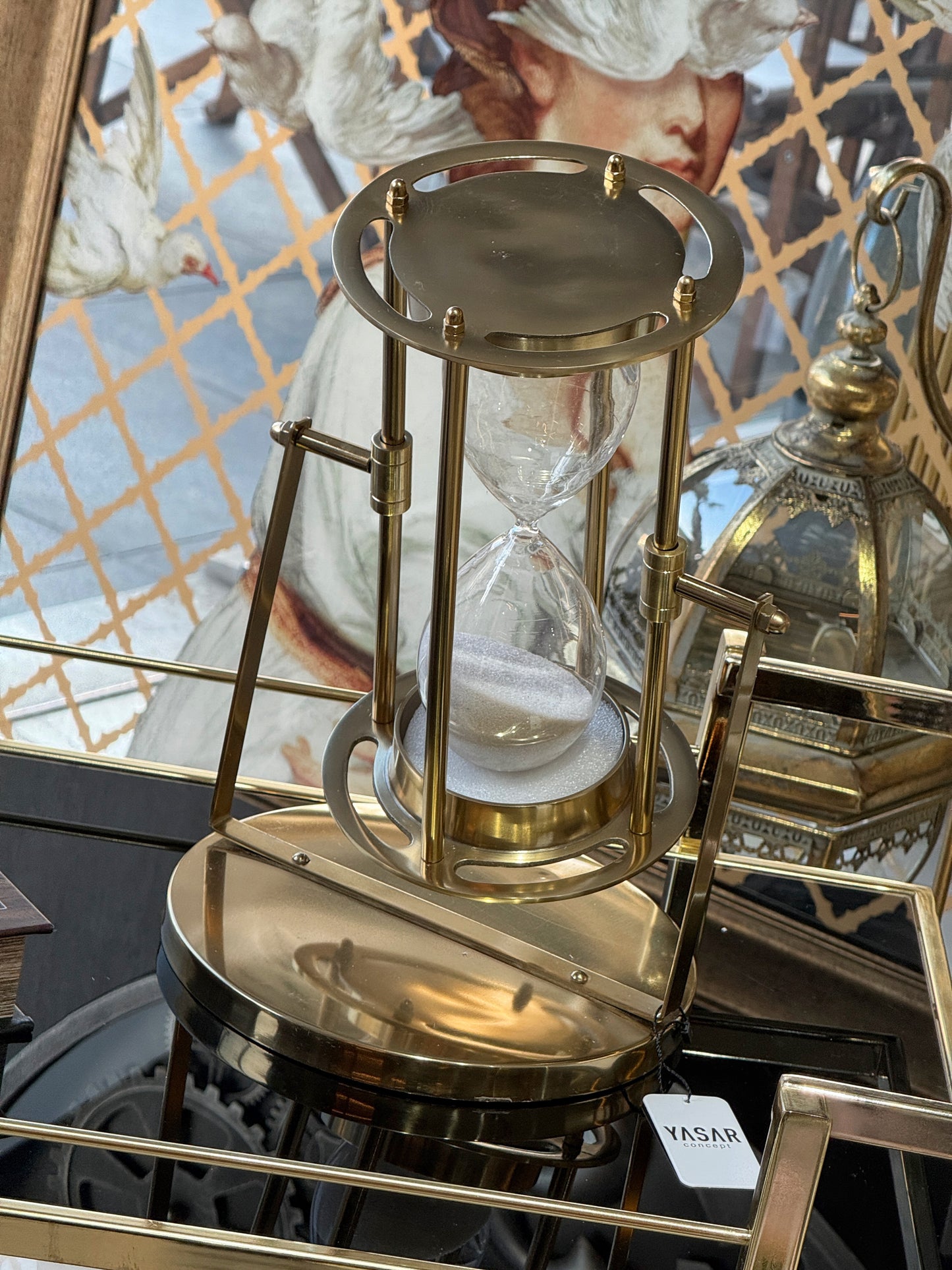 Velance Metal Mega Kum Saati 26x36 Cm