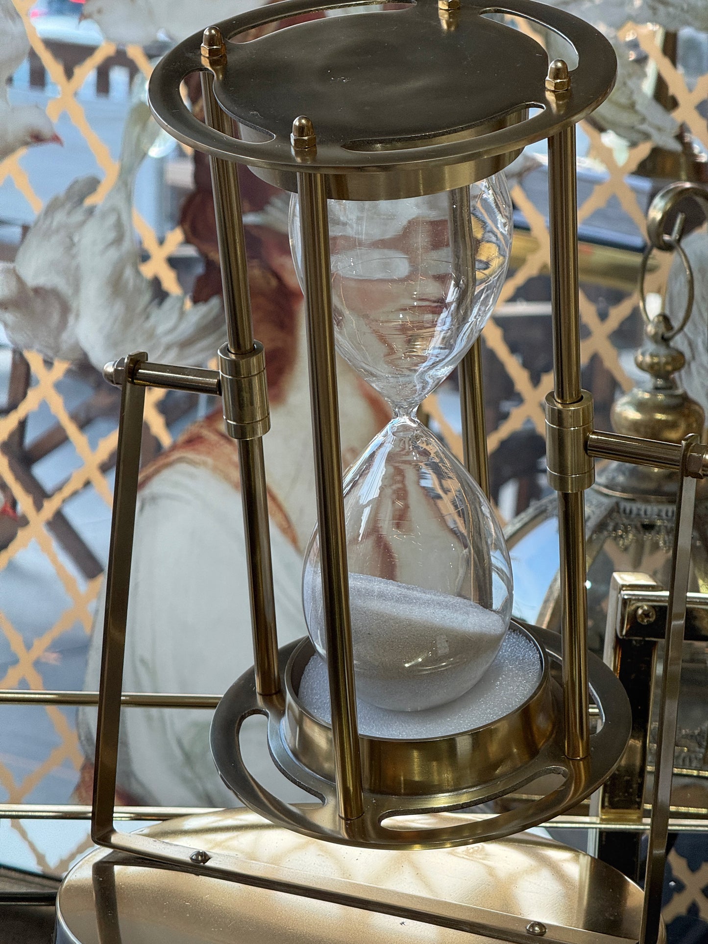 Velance Metal Mega Kum Saati 26x36 Cm