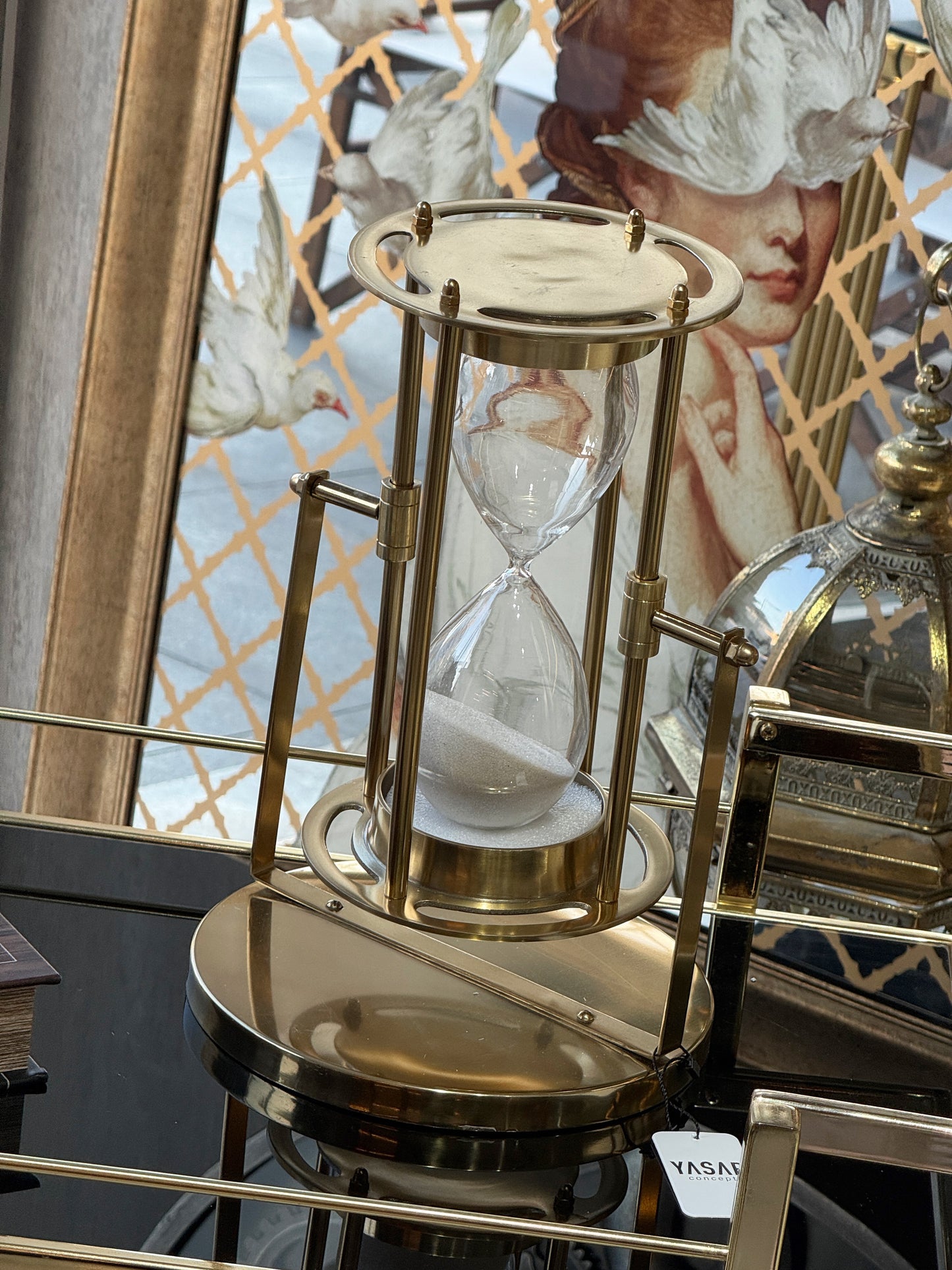 Velance Metal Mega Kum Saati 26x36 Cm