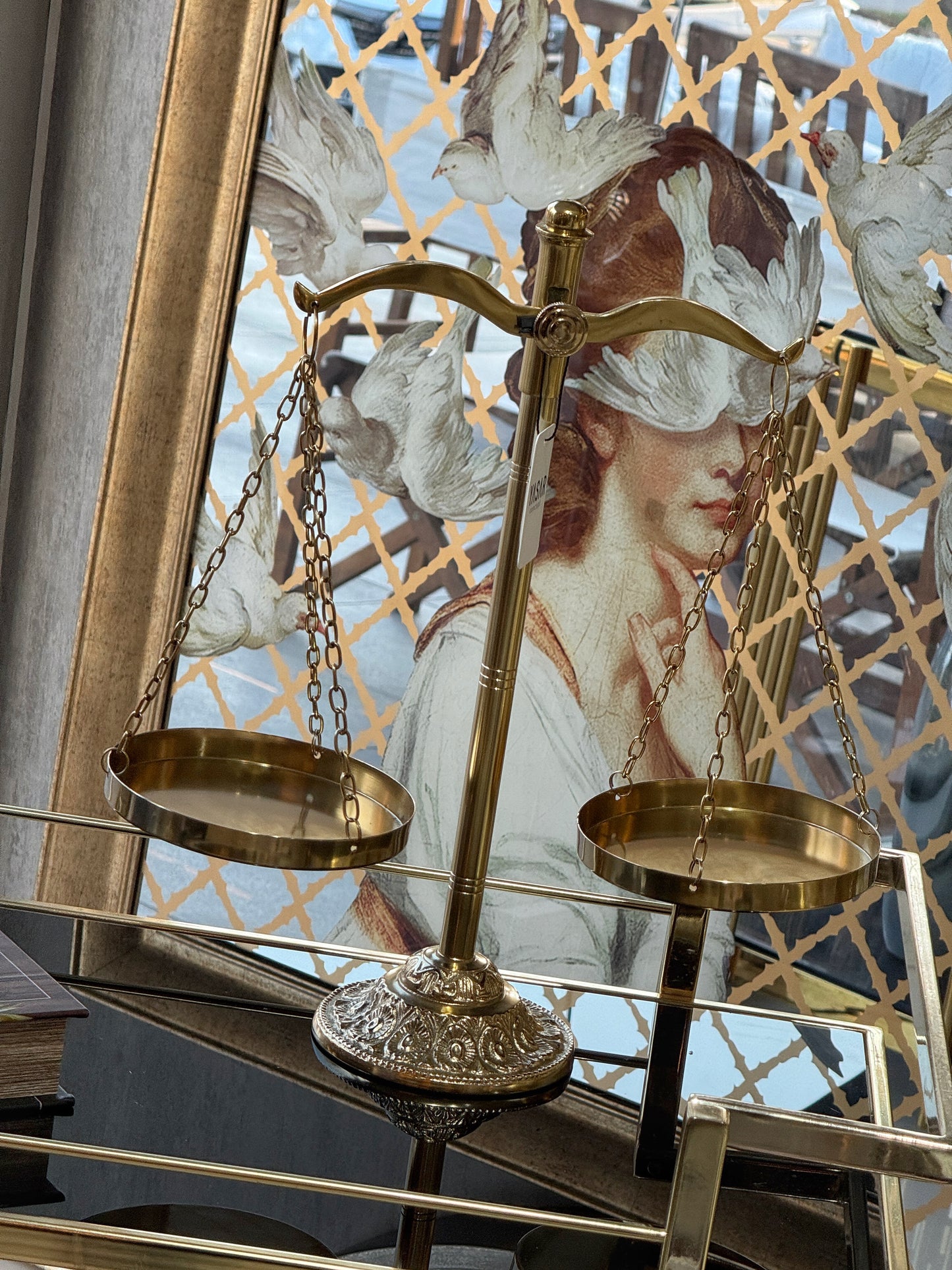 Justitia Adalet Terazisi 25x46 Cm